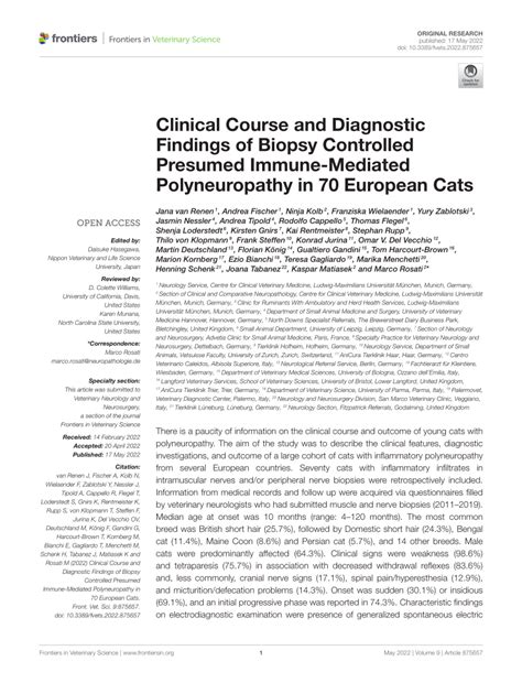 Clinical Course and Diagnostic Findings of Biopsy Controlled.